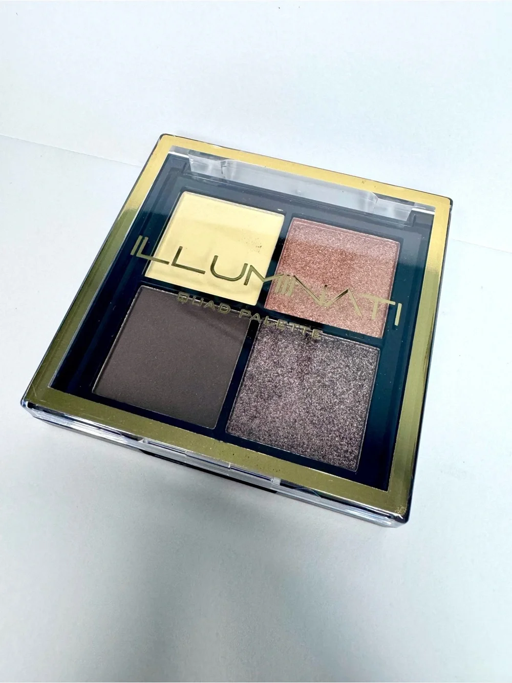 ILLUMINATI Quad Eyeshadow Palette - Cream, Rose Gold, Taupe, Deep Brown